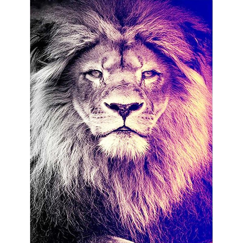 Алмазная картина Лев, вышивка крестиком, мозаика, Алмазная вышивка, животные, стразы, картины, домашний декор