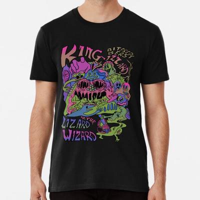 King Gizzard and The Lizard Wizard - Измененные размеры от S до 5XL Сделано в Австралии/США Футболка