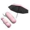 Folding Umbrella 5 Fold Waterproof Comfortable Handle Tarpaulin Plastic Portable Umbrella for Sunny