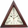 Wooden Oxford 1923 Triangle Home Office Decor Vintage Wall Clock  30.48 Cm Gifts For Him