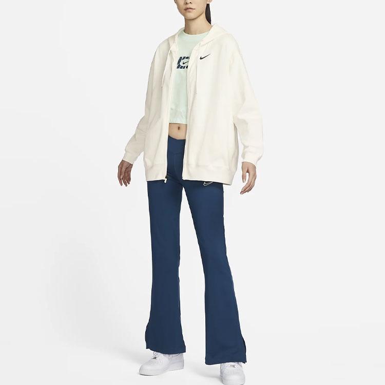 Nike Jackets Women's Ivory Hooded Non Detachable Moderate DM6416-133