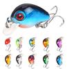 3cm/1.6g Mini Rock Minnow Lure: Realistic Fat Fish Swimming Bait