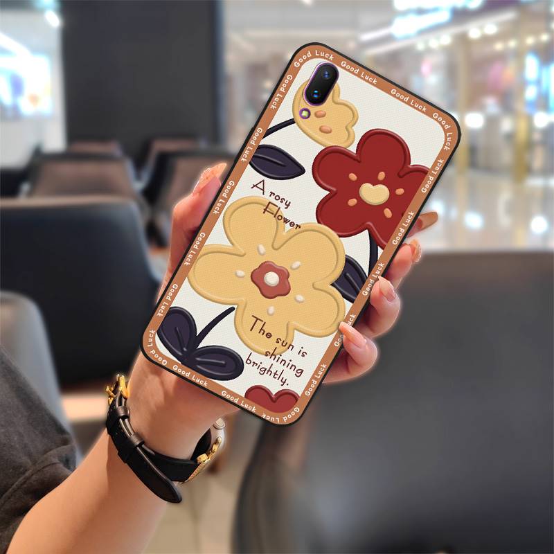 TPU Dirt-resistant Phone Case For VIVO X21 UD Anti-knock Shockproof Soft case Full wrap Fashion Design Durable Cover