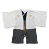 2 Baby Kids Hakama Style Coverall Rompers Boys White 90cm 10667506OW90 [Puff Kids]