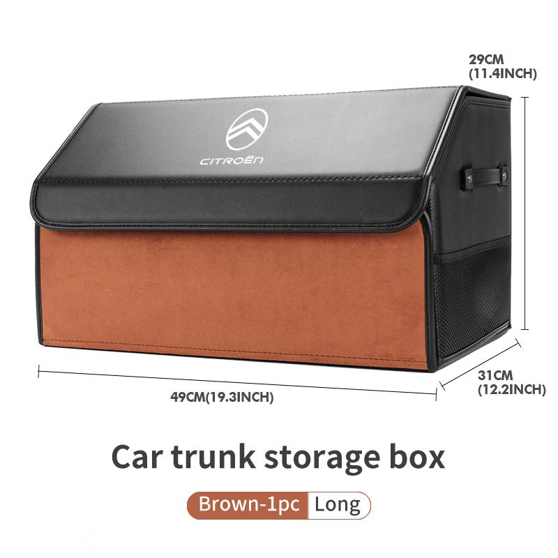 Car Trunk Storage Box Large Capacity Multiuse Tool Tidying For Citroen Grand Berlingo Jumper Celysee Xsara Picasso Aircross aik256