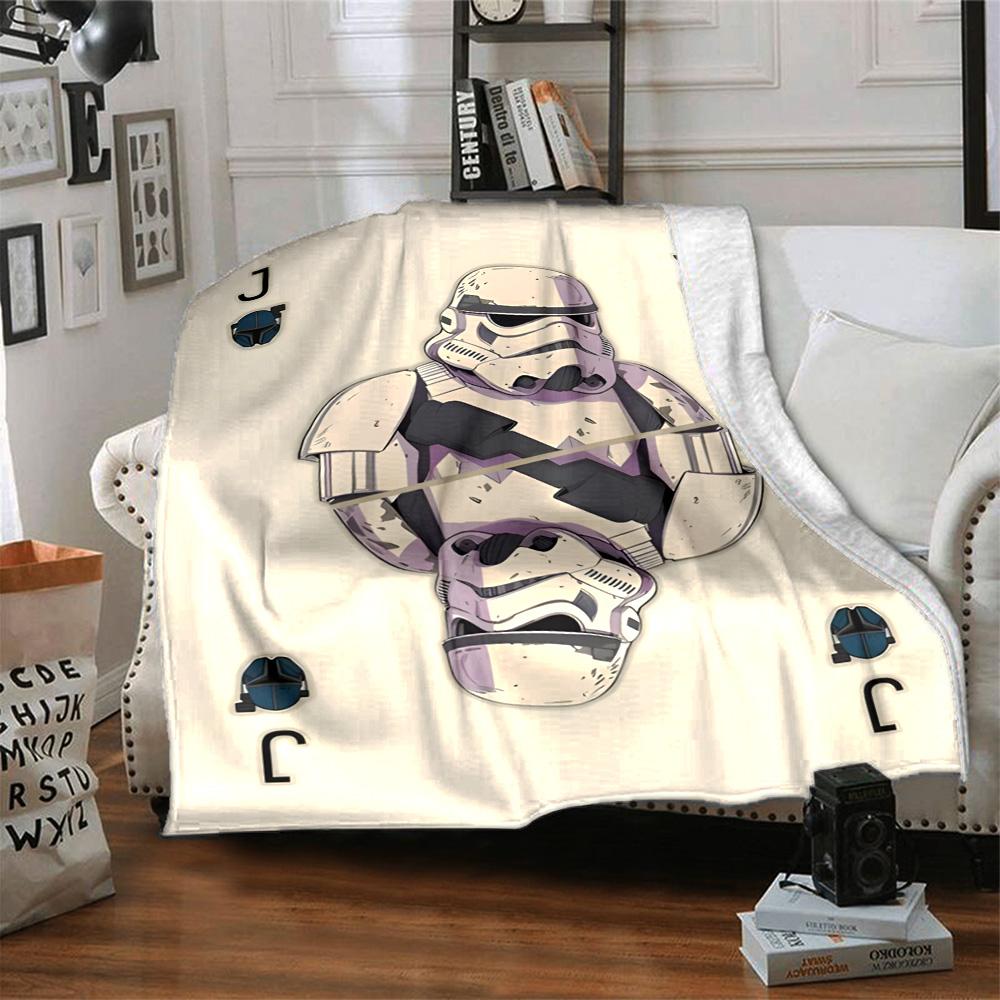 Star Wars Blanket Warmthful Decor Great for Seaside Office Chair Couch for All Seasons Modern Birthday Christmas Gift Blanket
