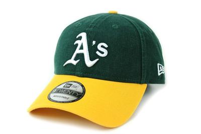 Кепка New Era 9Twenty двухцветная низкая, MLB Oakland Athletics, один размер