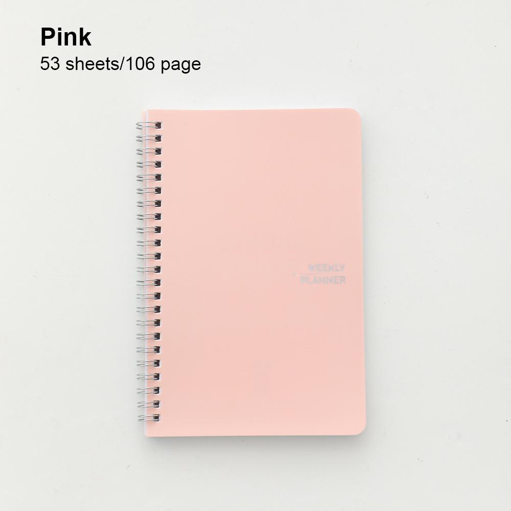 Блокнот-планировщик на 53 листа. Еженедельный список целей и приоритетов в планировщике. Страница привычек. Блокноты для организации офиса.