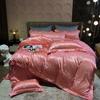Kemila Four-piece Set Bed Cover Set Satin Jacquard Modal Home Textile Bedding