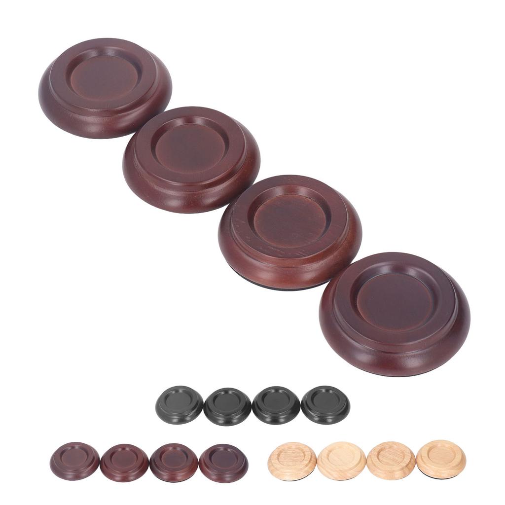 4 шт., защита для пола для фортепиано, антивибрационная защита небольшого размера, нескользящая чашка для фортепиано, защита для пола