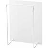 Magnetic Freezer Bag Holder, Tower, White, Approx. 7.7" W X 4.3" D X 9.8" H, Tower, Plastic Bag Storage, Magnetic, Tissue Case, 5048