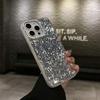 Чехол для iPhone 16 Pro Max IMD Ромб Сверкающий PC+TPU Чехол для телефона