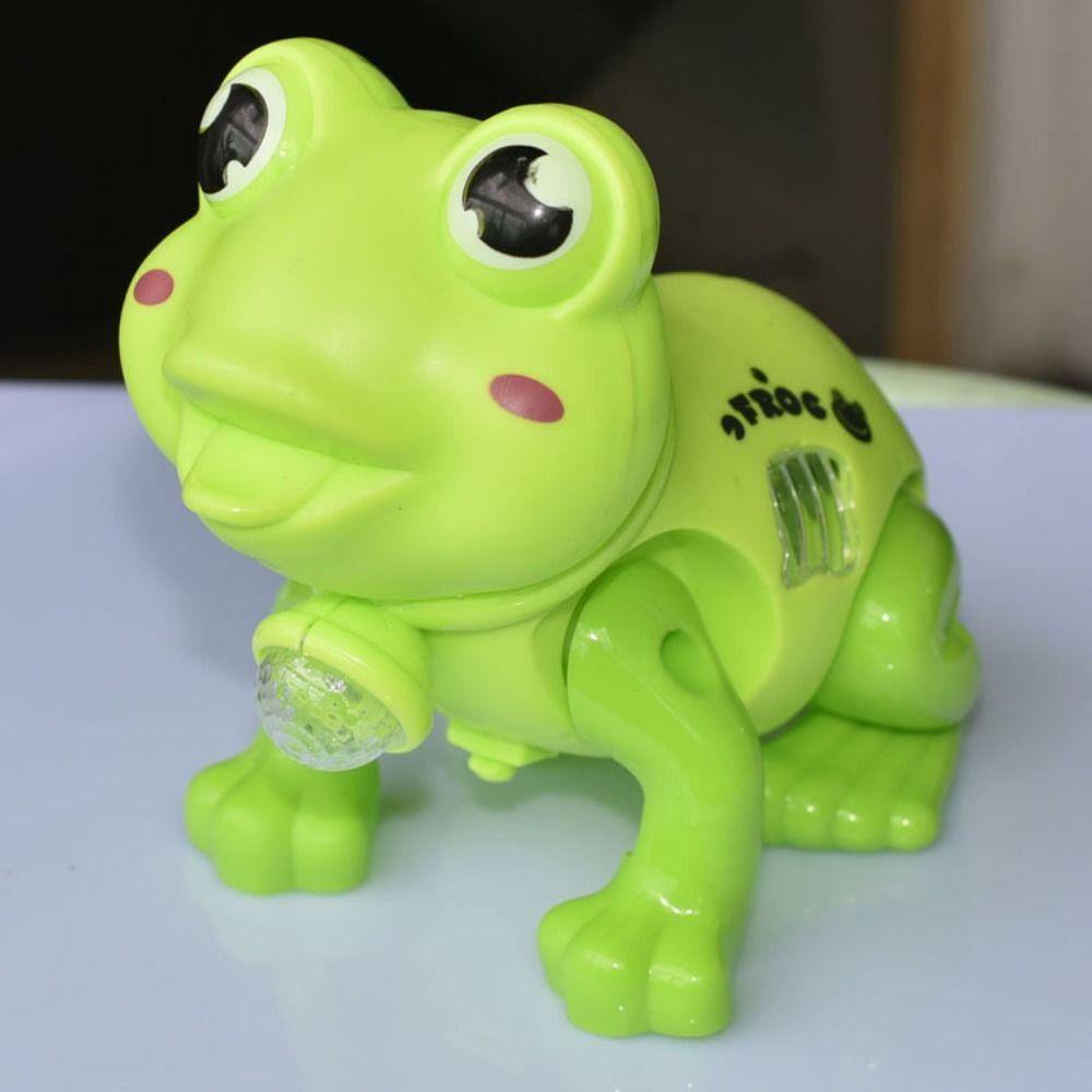 Electric Music Projection Educational Toys Educational Electric Pull Rope Frog Toys Children Toys
