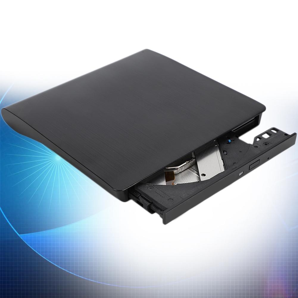 Портативный внешний оптический привод USB3.0 4K Bluray, рекордер CD Writer для Windows 2000XPMAC OS, черный