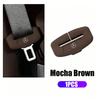 TVE4  2pcs Silicone Car Seat Belt Buckle Protective Cover Decorative Accessories For Mercedes Benz AMG W203 W206 W220 W205 W211 W212