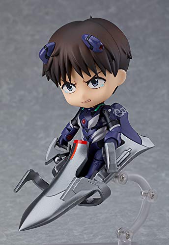 Nendoroid Evangelion Новая Театральная Версия Shinji Ikari Plug Suit Ver. Немасштабная окрашенная подвижная фигурка из АБС и ПВХ G12225