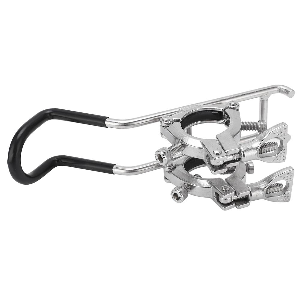 Boat Fishing Rod Holder 316 Stainless Steel Double Clamp Adjustable Rack for Yacht Speed Boats