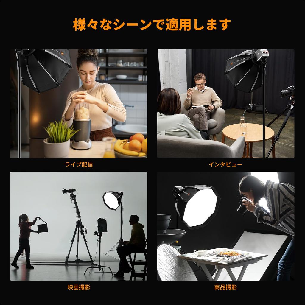 Концепт Софтбокс Мини Крепление Bowens 40см Восьмиугольный Тип Фотография Стробоскоп Софтбокс Складной Легко Хранить Совместимый с Лампами Совместимый с Forza 60