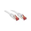 Сетевой кабель Cat.6 S-FTP - LINDY - 3 м - Белый - Экранированные разъемы - 10 лет гарантии