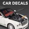 1:Масштаб 24 Модель автомобиля Mulsanne Bentayga Игрушка Металлический литой Подтягиваемый Двери открываются Миниатюрные модели транспортных средств Мальчики Звук Свет Подарки