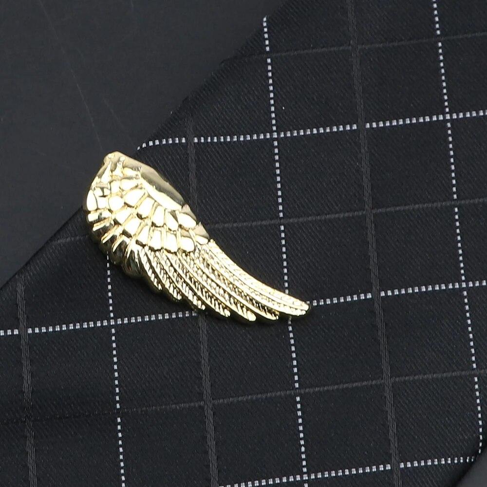 Мужская уникальная свадебная застежка для галстука, модная булавка из сплава, металлический зажим для галстука