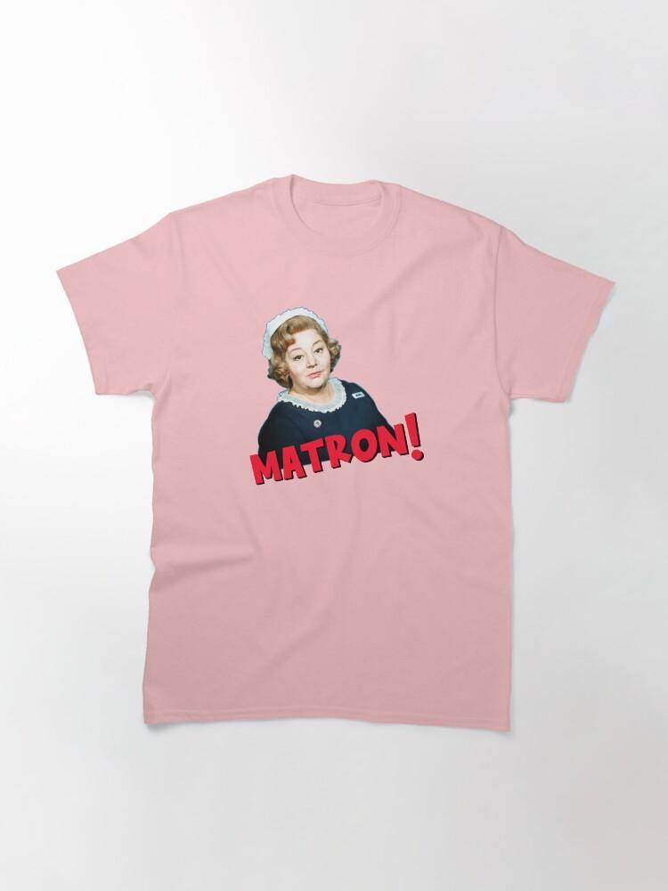 Barbara Vintage Style CARRY ON Art - MATRON! Hatti Jaques Classic T-Shirt