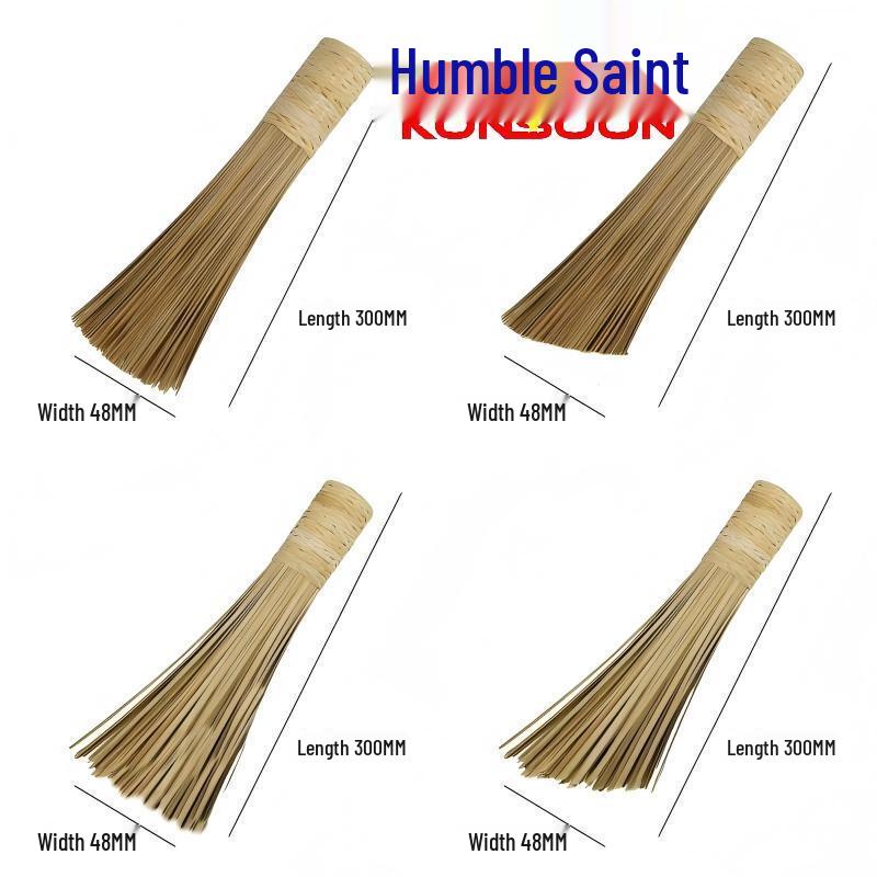 Qianxing Natural Rattan Bamboo Pot Cleaning Brush
