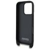 Bmw Bmhcp16L23Psvtk Iphone 16 Pro 6.3   Czarny/Black Hardcase M Edition Carbon Tricolor Lines & Strap