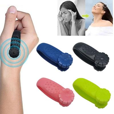 Массажный зажим для пальцев с цветком сливы, массажер для меридиана руки, зажим для акупрессуры для больших пальцев, головная боль, кровообращение