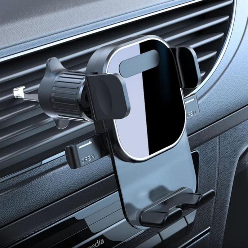 Автомобильный держатель для телефона, вращающийся на 360°, складная подставка для телефона, регулируемое крепление для вентиляционного отверстия, настольный кронштейн для смартфона