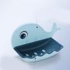 Little Whale Soap Box No Punching Bathroom Double Drain Soap Rack Toilet Wall Mounted Soap Box Rack