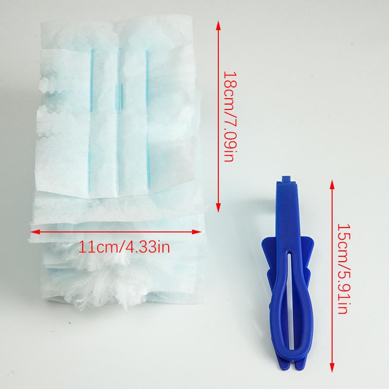 Одноразовые тряпки со сменными головками, щетка для уборки жалюзи для дома, офиса, автомобиля, инструмент для уборки поверхностей