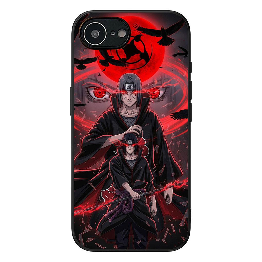 Phone Cover for Samsung Galaxy S25 S24 S23 FE Plus Ultra S7 Edge A16 A15 5G s25+ Casing Case Pain Akatsuki Narutos Itachi Uchiha
