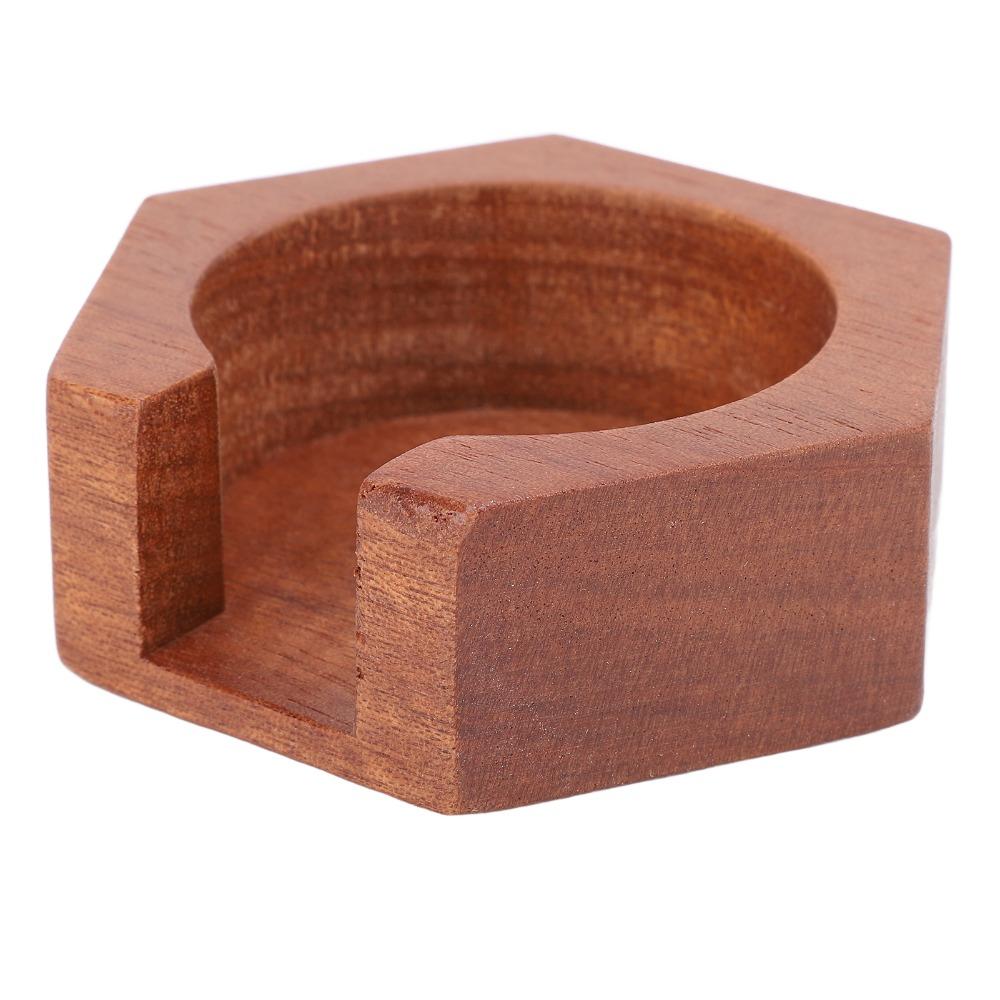 Polished Surface Coffee Filter Container Solid Wood Coffee Filter Paper Storage Home Use