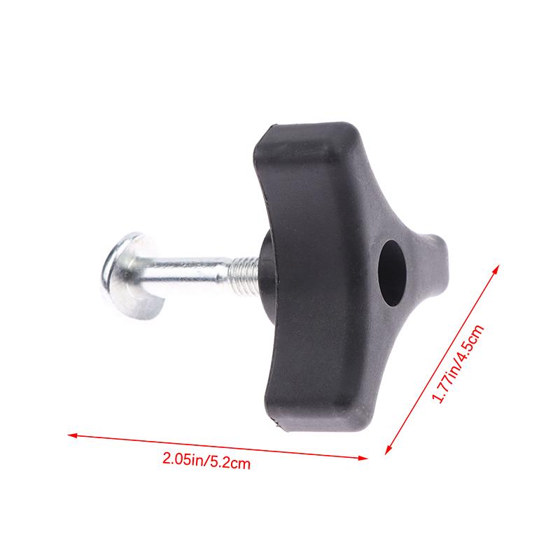 1Set Triangle Handle Knob Nut Screw Bolt Kit Fasteners Replacement For Various Types Of Lawn Mowers Accessories