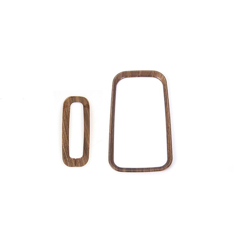 ABS автомобильная отделка шестерен, декоративная наклейка, подходит для Jeep Wrangler JK 2011-2017, аксессуары для интерьера