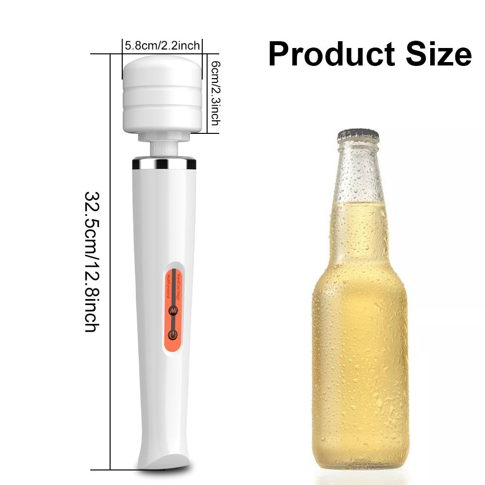 10 скоростей Мощный вибратор-волшебная палочка Дилдо для женщин AV для тела G-точки Массажер Клитора Стимулятор Взрослая секс-игрушка