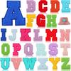 Вышитая тканевая наклейка с буквами A-Z разных цветов 5 см Цвет 26 английских букв Вышитая наклейка Нашивка-наклейка для украшения одежды