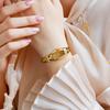 Gold Waterproof Popular Thin Sparkling Cute Japanese Quartz Lightweight Tungsten Gift [OLEVS] Women's