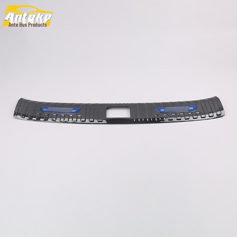 2019 Santa Fe Защита заднего бампера из нержавеющей стали