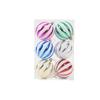 6pcs Crafts Plastic Christmas Ball Set Creative 6/8cm Christmas Tree Pendant Waterproof Delicate Hanging Ornament New Year