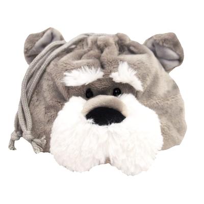 NICI Кошелек-мордочка шнауцера, Германия, Мягкая игрушка, Подарок, Кошелек-мордочка, На шнурке, Шнауцер, Собака, Домашнее животное, 3090464