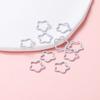 50pcs/lot Colorful Open Rings Star Shape Jump Rings For Jewelry Making Keychain Phone Chain Diy Craft Findings Supplies