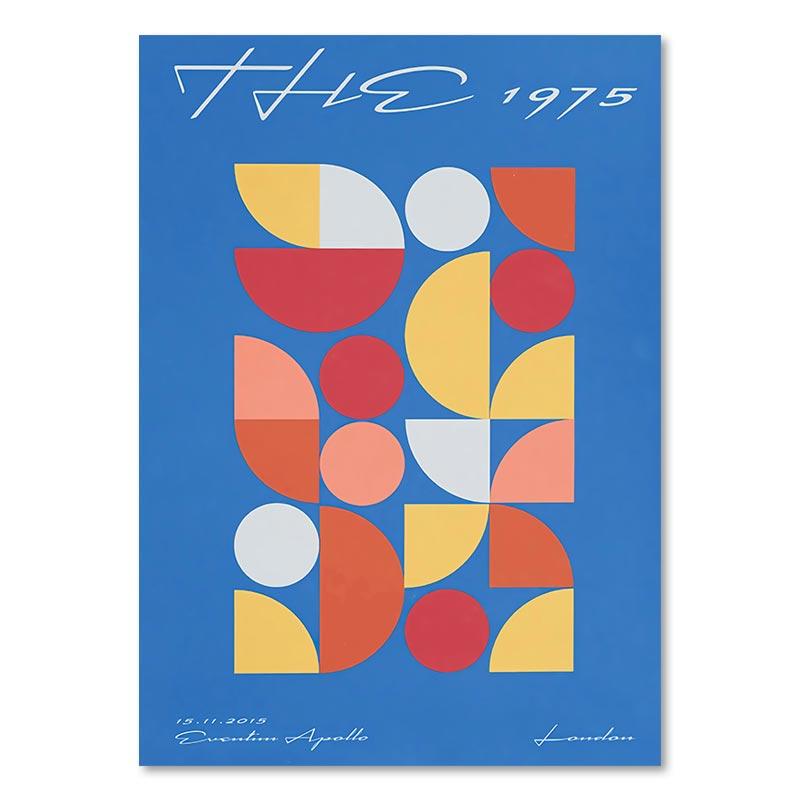 Абстрактные постеры и принты с геометрическими линиями в стиле Баухаус, модные современные скандинавские настенные картины на холсте, картины для декора гостиной