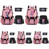 3Pcs/set Cute Cartoon Kpop Demon Hunters Printed Backpack with Shoulder Bag for Teenager Student Girl Boy Bookbag Large Capacity Travel Bag Kid Gift