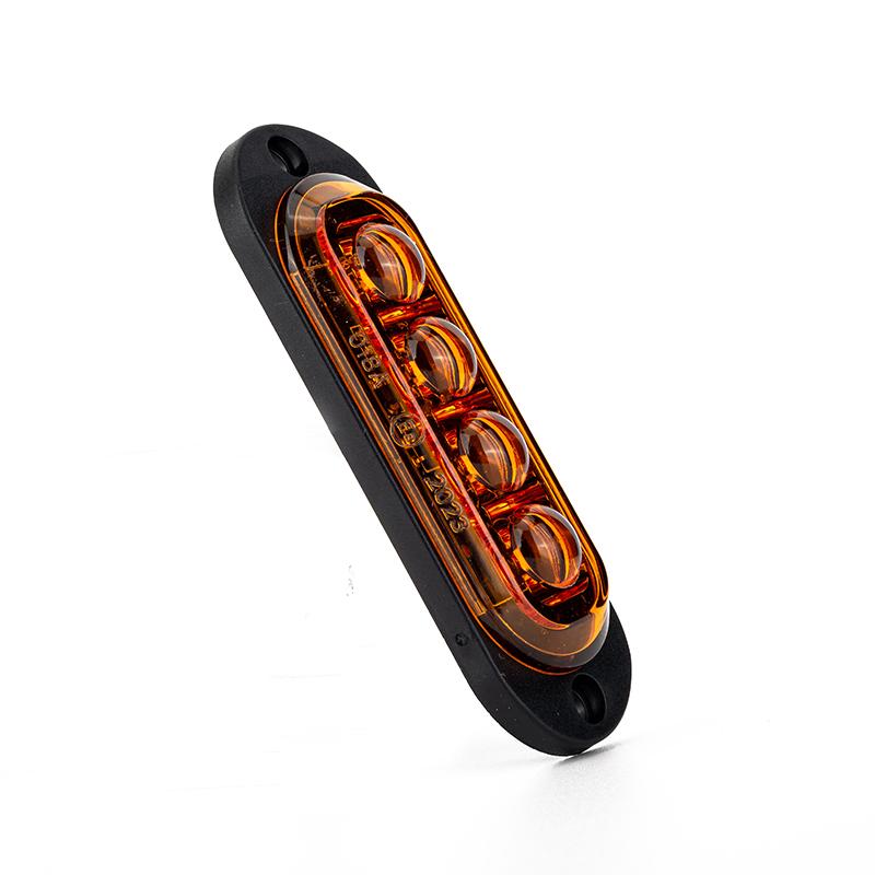 12 В 24 В грузовик светодиодный боковой габаритный фонарь автомобильный прицеп точка E8 отражатель габаритный фонарь фургона для грузовика автофургона автобуса лодки