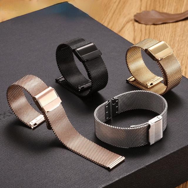 Миланская петля 18/20/22/24 мм ремешок для часов для Samsung Galaxy Watch 6 Pro 45 мм Watch 6 40 мм 44 мм Watch6 Classic 43 мм 47 мм быстросъемный сетчатый тканый ремешок