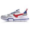 Li Ning Mark Lite Модные Дышащие Баланс Низкие Повседневная Обувь Унисекс Белый AGCQ015-1