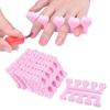 500 шт., набор разделителей для пальцев ног для педикюра, разделители пальцев для дизайна ногтей, мягкие поролоновые растягиватели для пальцев ног и пальцев, расслабляющий удержание