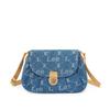 New Lee Fabric Crossbody Bag, Shoulder Bag Medium Women's Denim Blue LE240008M-503